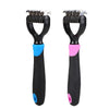 Pet Dog Fur Hair Knot Cutter Remove Rake Grooming Brush Comb Metal Blade Mascotas Cachorro Chien Perros Honden Hond Dropshipping